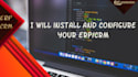 install and configure your CRM