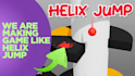 make game like helix jump with unity