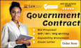 write winning bid proposal for government contracts, rfp, rfq