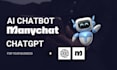 build ai chatbot using chatgpt and manychat