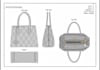 create bag design, backpack, handbag and bag tech pack