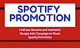 do spotify music promotion through ads campaign