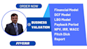 develop financial model, dcf model,  lbo model