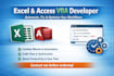 be your excel access vba developer to create or fix scripts