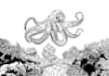 hand draw anything you want with a pen and ink