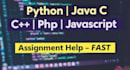 help your coding assignment in python, java, c, c plus plus, javascript and php