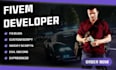 fix or create a fivem server and be your server developer