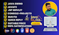 do java swing, javafx, servlet jsp, console projects with mysql bug fix