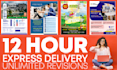 deliver your flyer below 12 hours