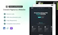 convert figma to a webpage as a frontend developer