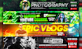 design youtube banner, thumbnail and full channel branding