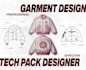 create factory ready tech packs and 3d garment renders for your clothing brand