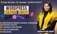 design a responsive wordpress website, blogs and landing pages