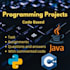 do programming projects in java, python