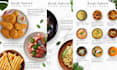 design a modern and professional restaurant menu