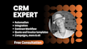 implement CRM solution with bitrix24 bitrix  zoho automation hubspot automation