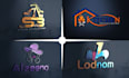 do modern business logo design with copyrights