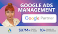 set up and manage 4x to 22x roas google ads PPC campaigns