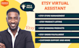 be your etsy virtual assistant
