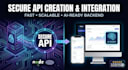build secure restful apis and ai integrations in node js or laravel