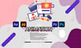 do professional video editing and motion graphics