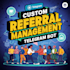 code a custom referral management telegram bot