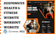 build sport website yoga fitness gym workout membership personal trainer website