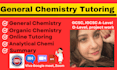 tutor general chemistry and organic chemistry