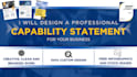 design a professional capability statement