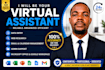 be your professional virtual assistant for data entry, web research, and admin