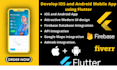 build a flutter app with rest API and backend integration