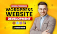 do wordpress website design and website development for responsive sites