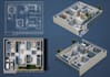 covert 2d floor plan into 3d floor plan with renders and walkthrough
