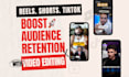 do short form capcut video editing to grow viewer retention