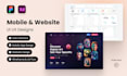 web and mobile app design