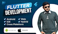 do full stack mobile app development using flutter