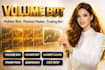 make volume trading arbitrage market maker bot on solana bsc eth polymarket
