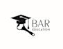 design top quality bar education logo