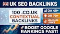 do UK link building with high da DR co uk contextual backlinks