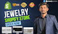 create jewelry shopify store, jewellery shopify website