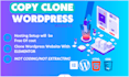 copy clone website or redesign any website