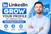 grow your linkedin profile or company page with real followers organically