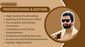 provide expert proofreading and editing services