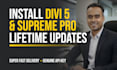 install divi 5, supreme pro with lifetime updates