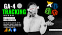 fix or setup ga4 ecommerce tracking, and conversion tracking with GTM