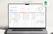 create and design google sheet habit, travel and budget planner
