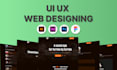 do figma website ui ux, mobile app ui ux and dashboard ui ux