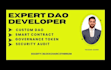 develop custom dao solutions, solidity, smart contracts, blockchain