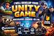 develop unity 2d and 3d games with multiplayer vr ar features and firebase setup