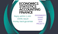 tutor in economics test, assignment, quiz, and course